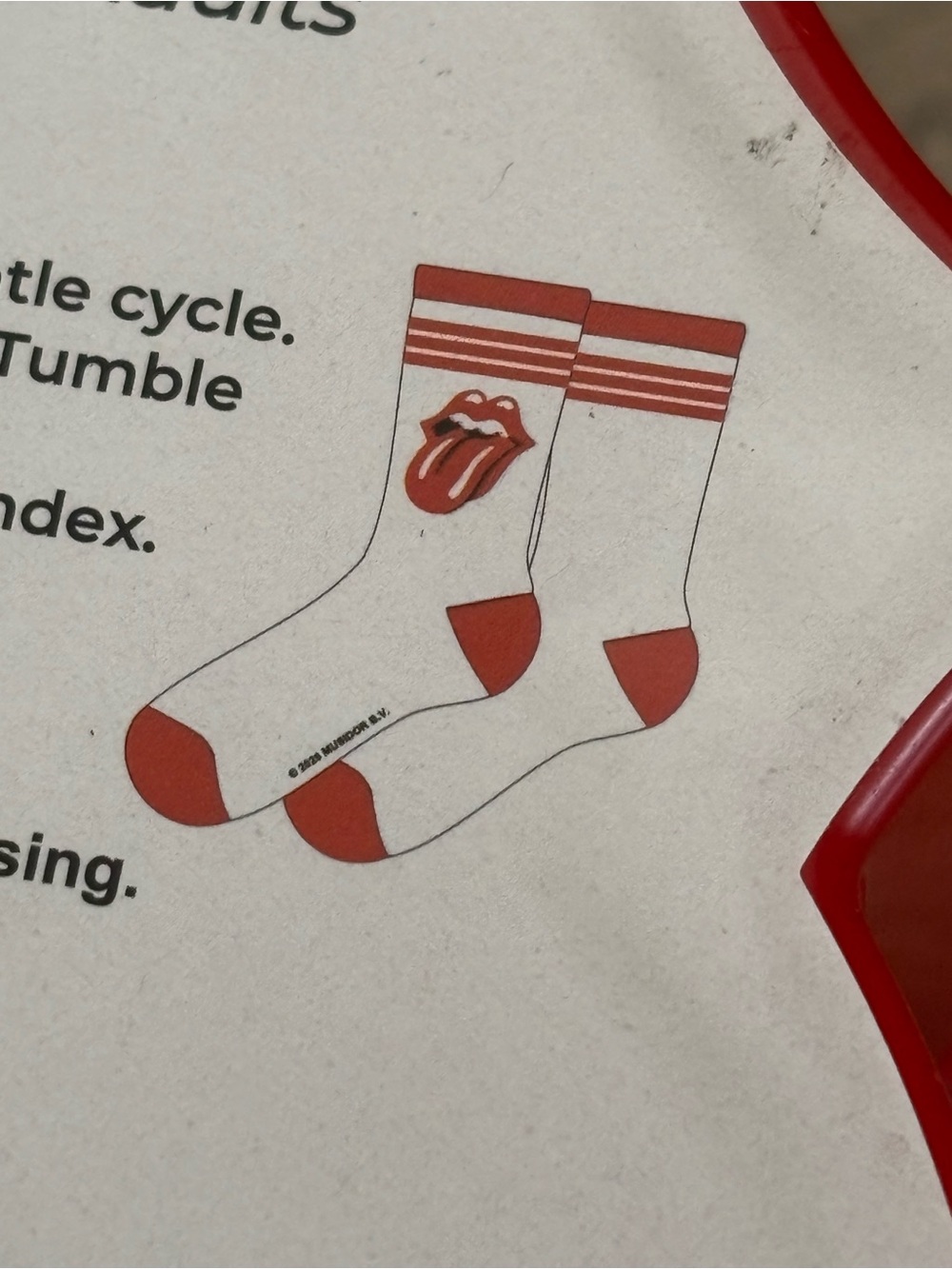 NWT The Rolling Stones Socks - Picture 8 of 12